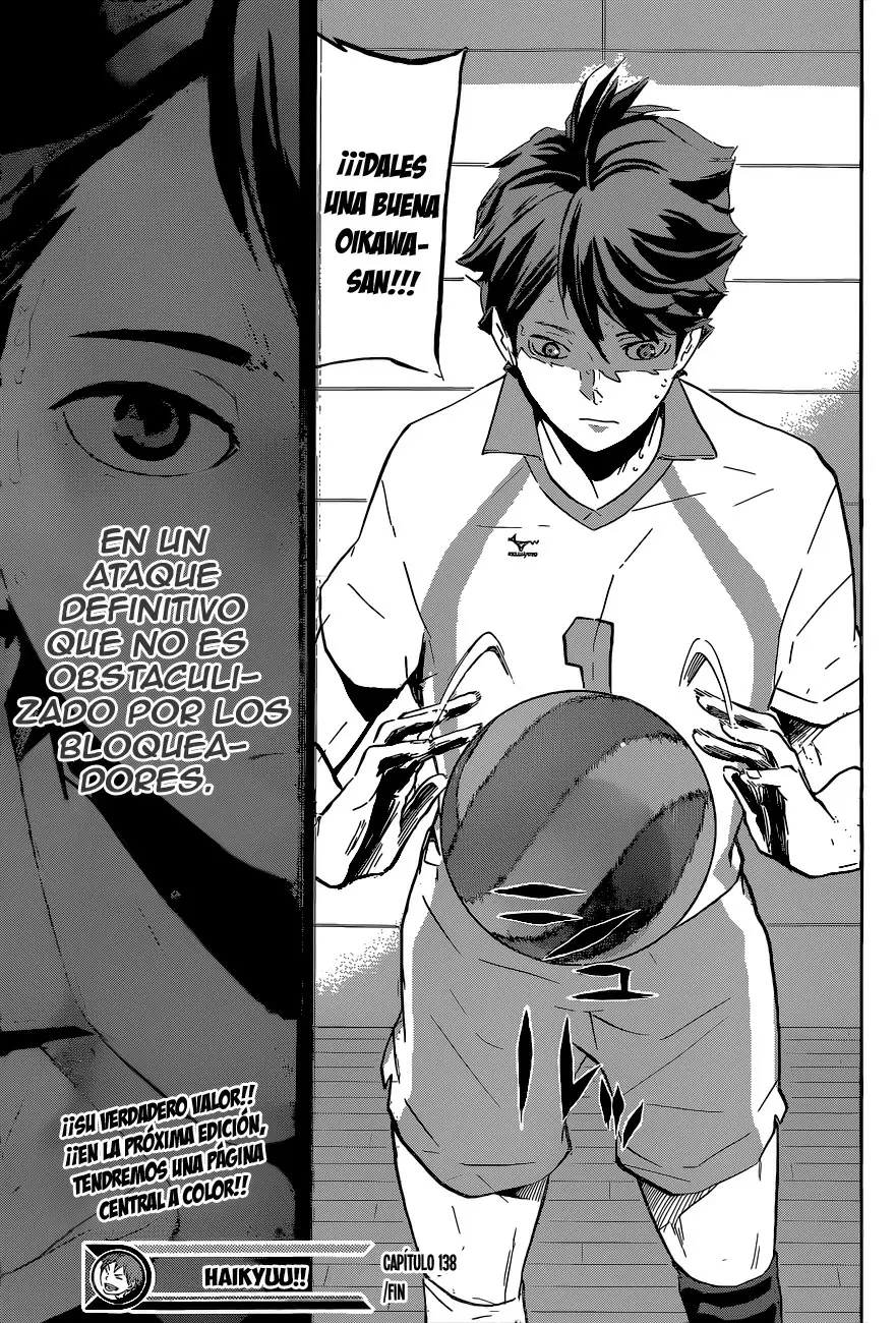 Haikyuu!! - Capítulo 138 - Página 18 - LectorTMOo