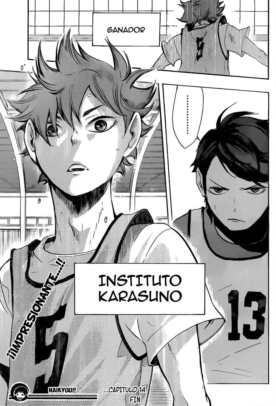 Haikyuu!! - Capítulo 14 - Página 18 - LectorTMOo