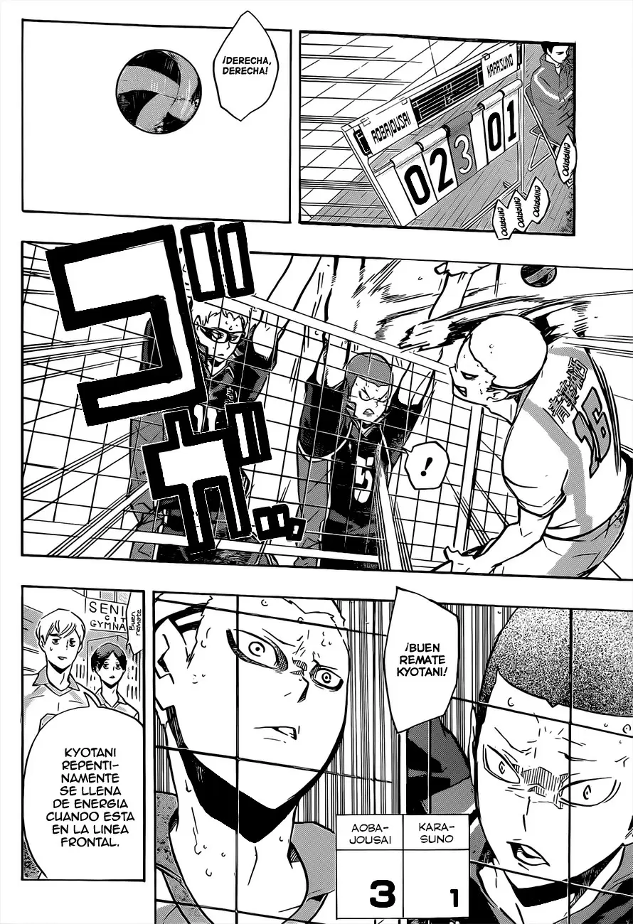 Haikyuu!! capítulo 140 página 8