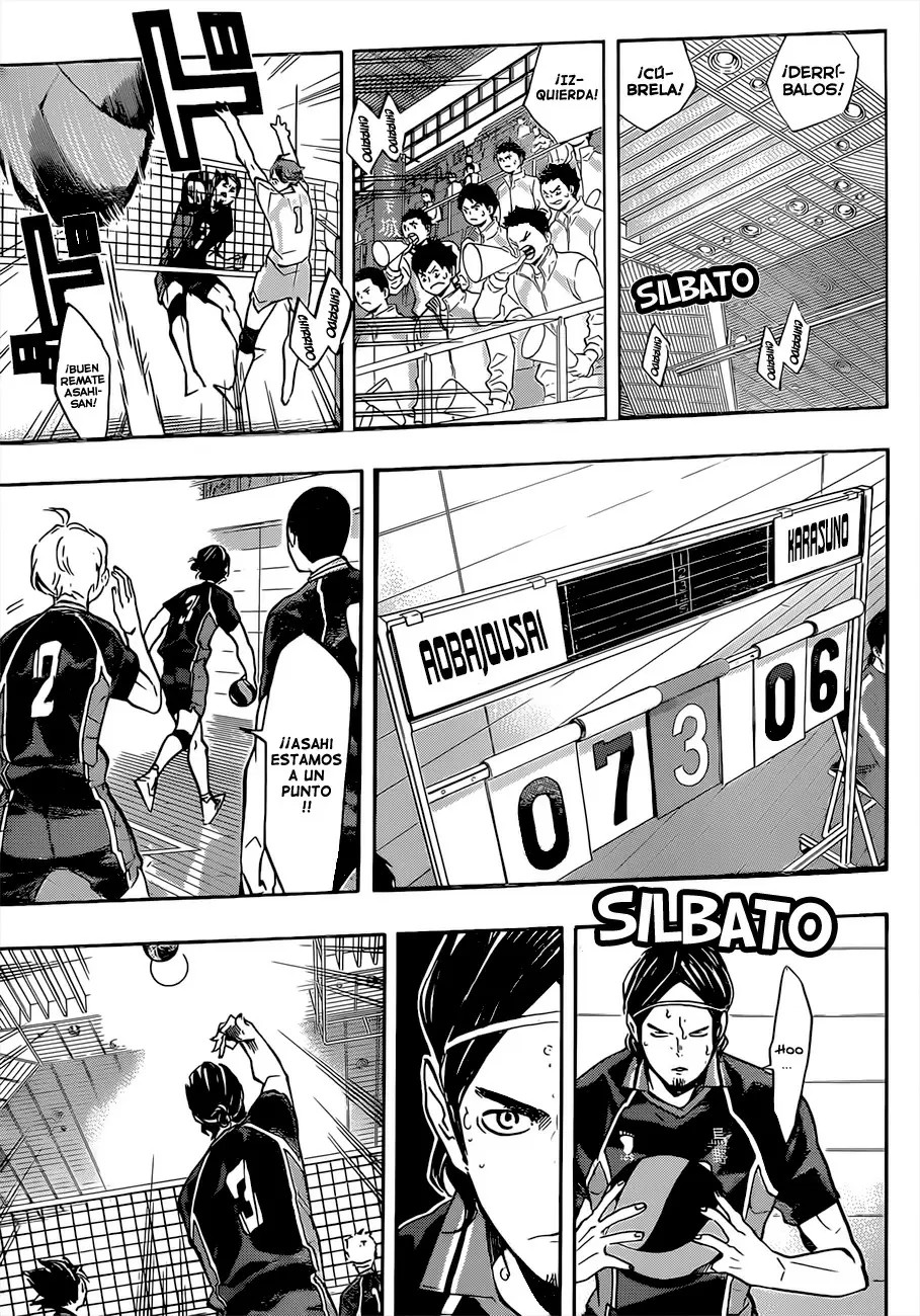 Haikyuu!! capítulo 140 página 9