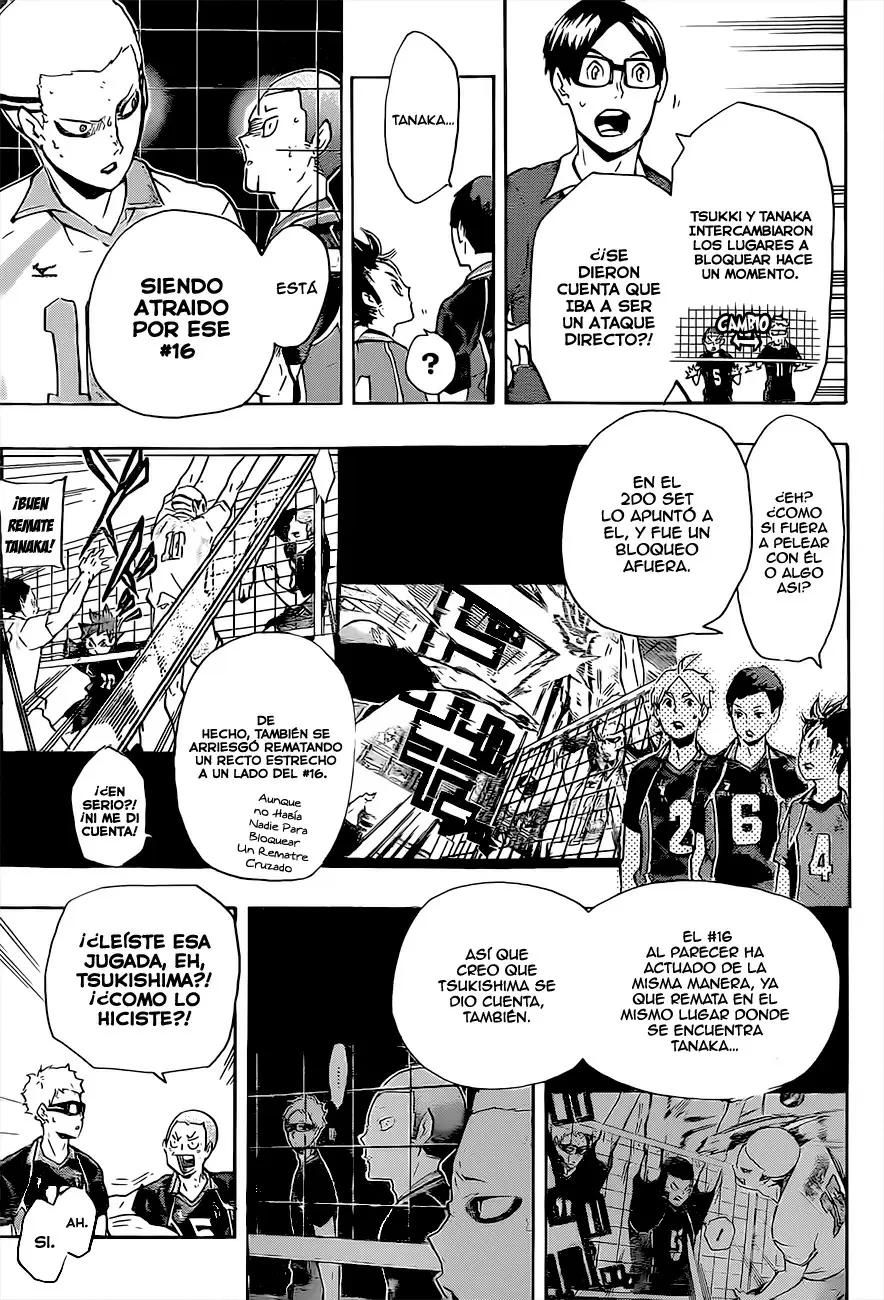 Haikyuu!! capítulo 140 página 15