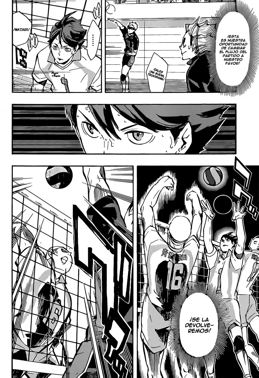 Haikyuu!! capítulo 140 página 16