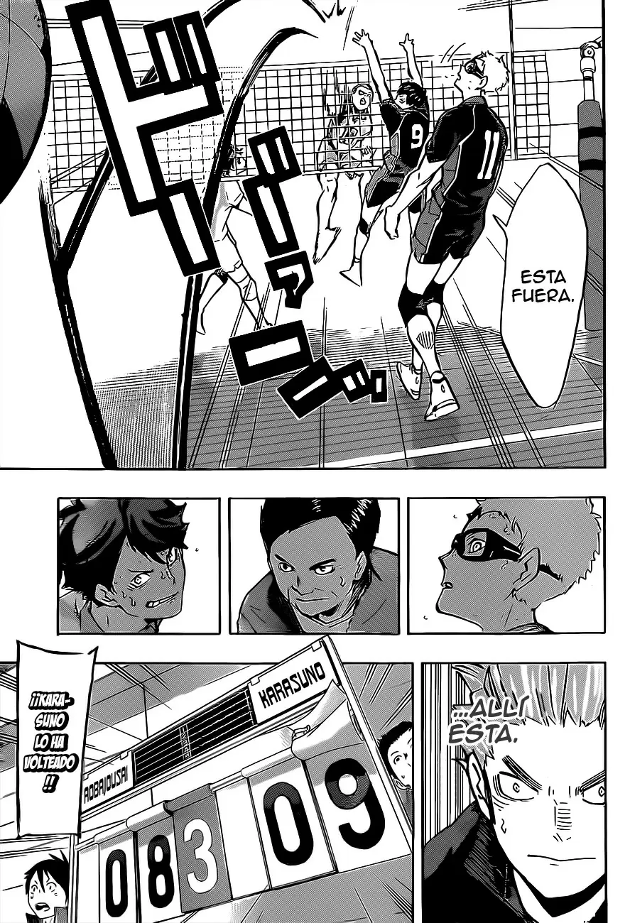 Haikyuu!! capítulo 140 página 17