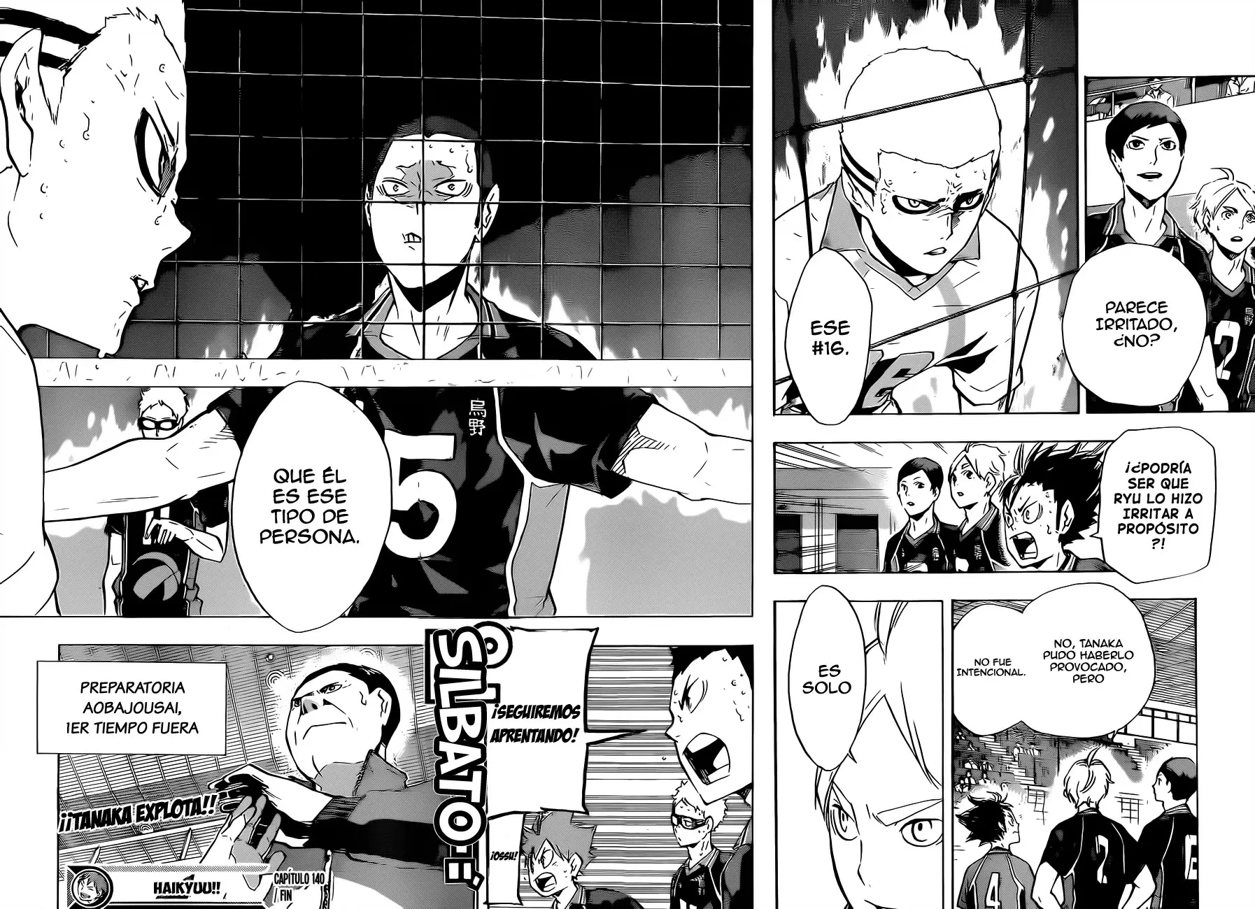 Haikyuu!! capítulo 140 página 18