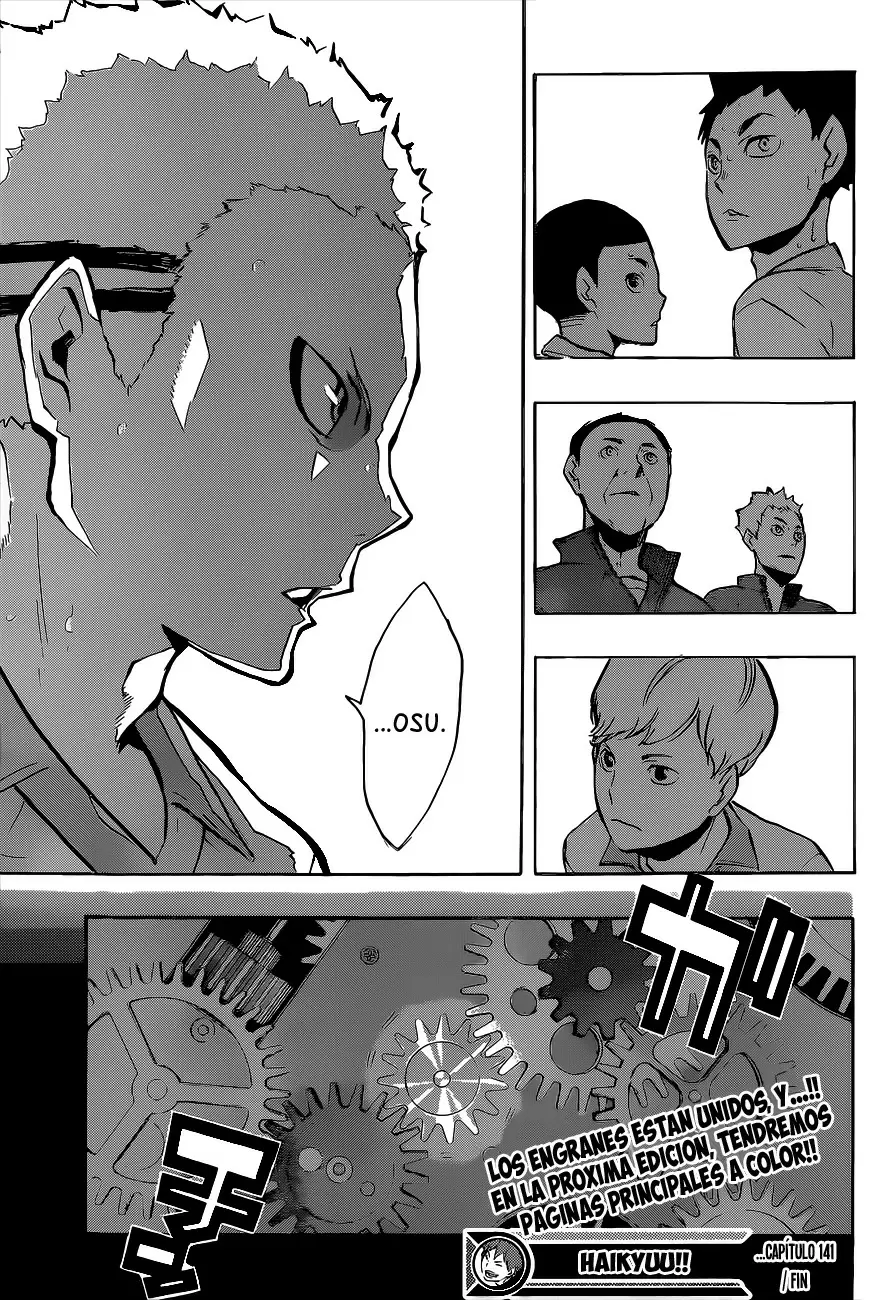 Haikyuu!! - Capítulo 141 - Página 17 - LectorTMOo