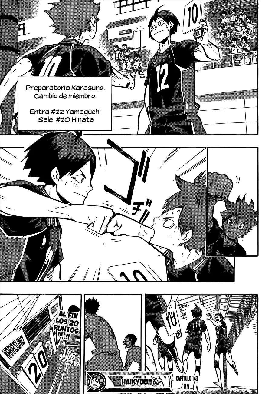 Haikyuu!! - Capítulo 143 - Página 18 - LectorTMOo