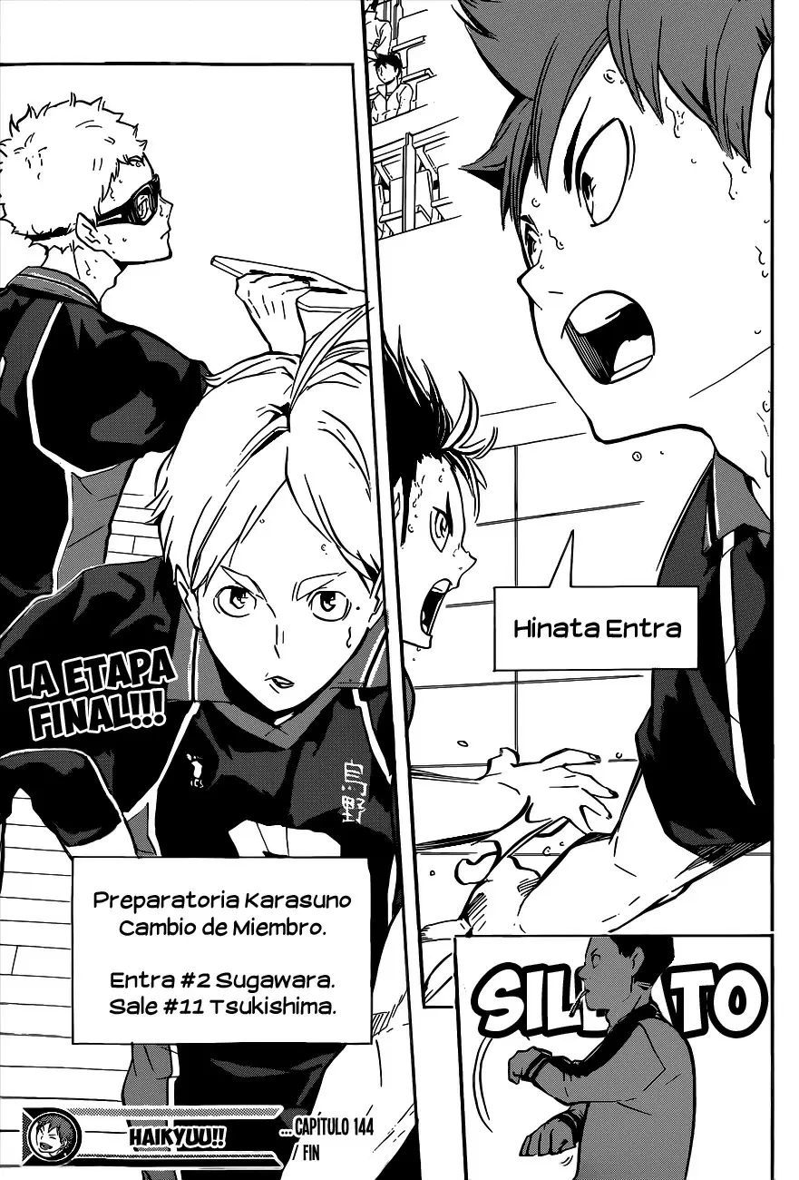 Haikyuu!! - Capítulo 144 - Página 17 - LectorTMOo