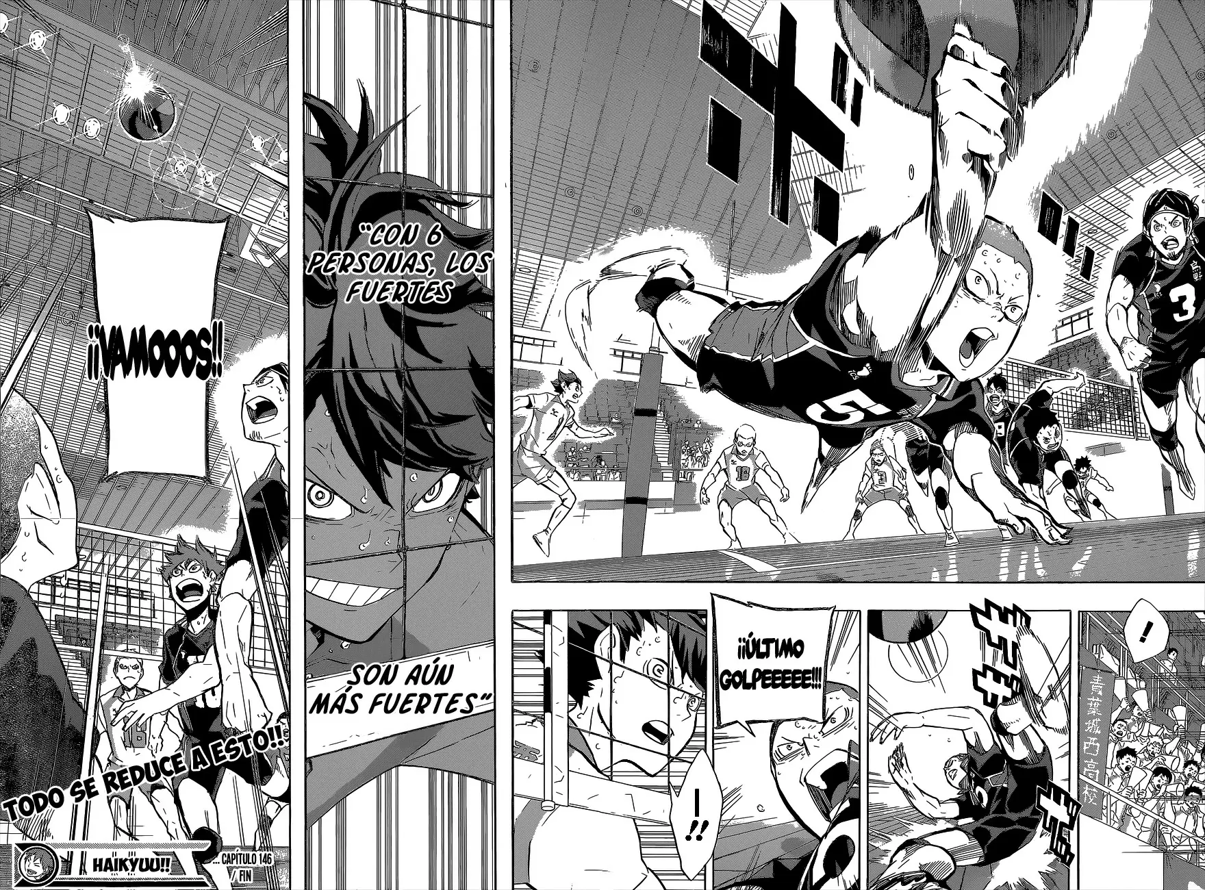 Haikyuu!! capítulo 146 página 15