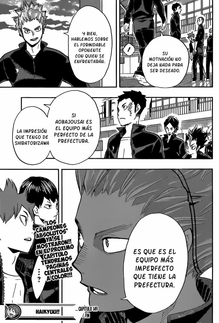 Haikyuu!! - Capítulo 149 - Página 20 - LectorTMOo