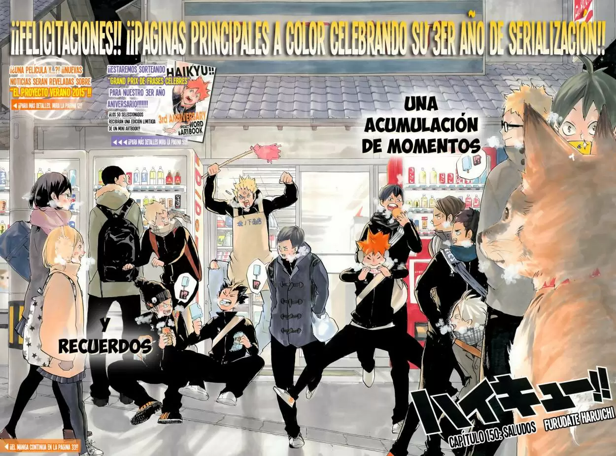 Haikyuu!! - Capítulo 150 - Página 4 - LectorTMOo