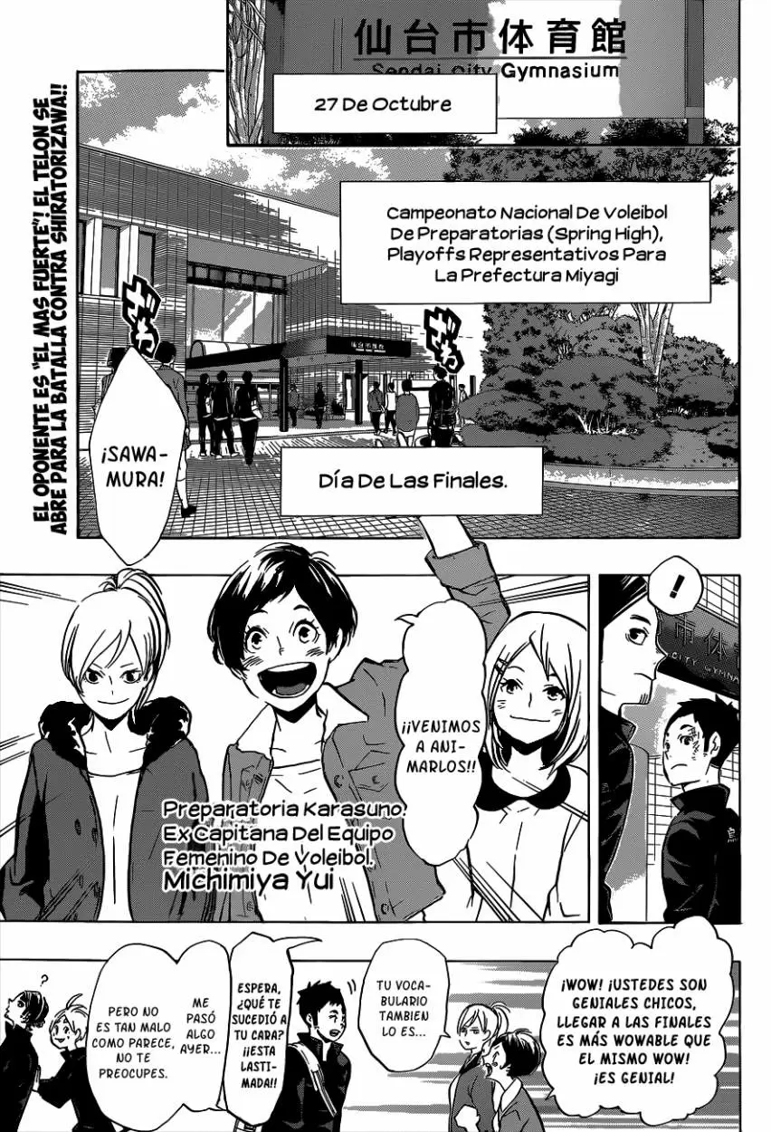 Haikyuu!! - Capítulo 150 - Página 5 - LectorTMOo