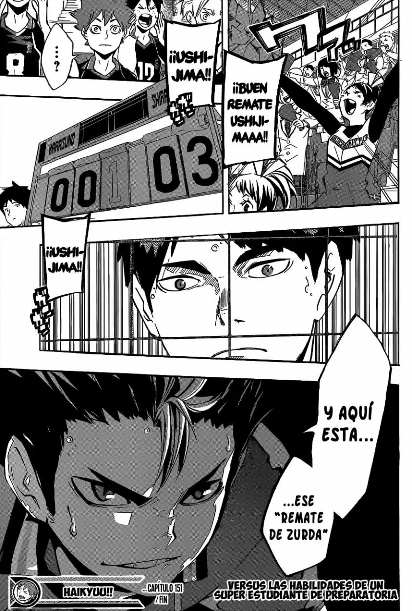 Haikyuu!! - Capítulo 151 - Página 17 - LectorTMOo