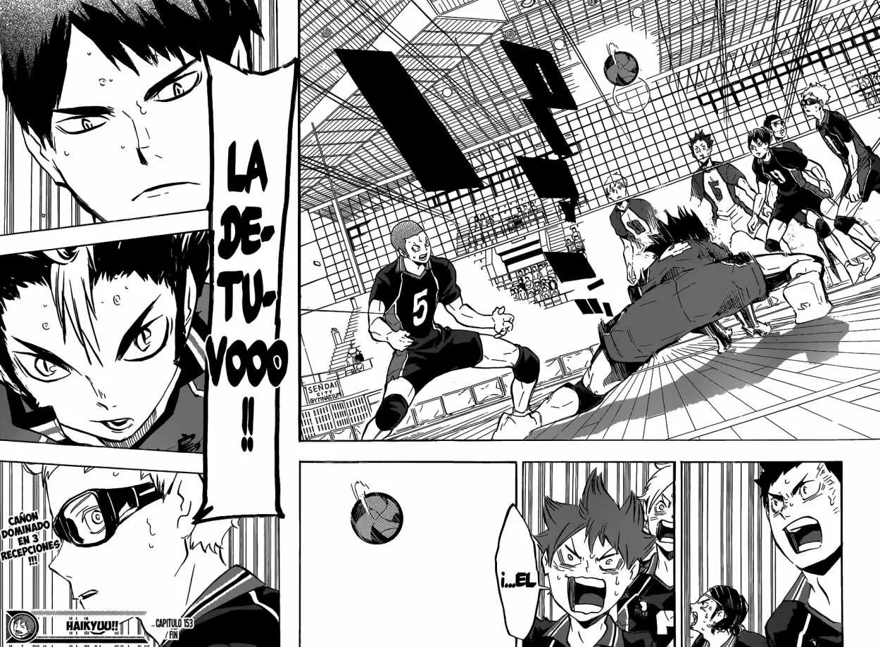 Haikyuu!! - Capítulo 153 - Página 17 - LectorTMOo
