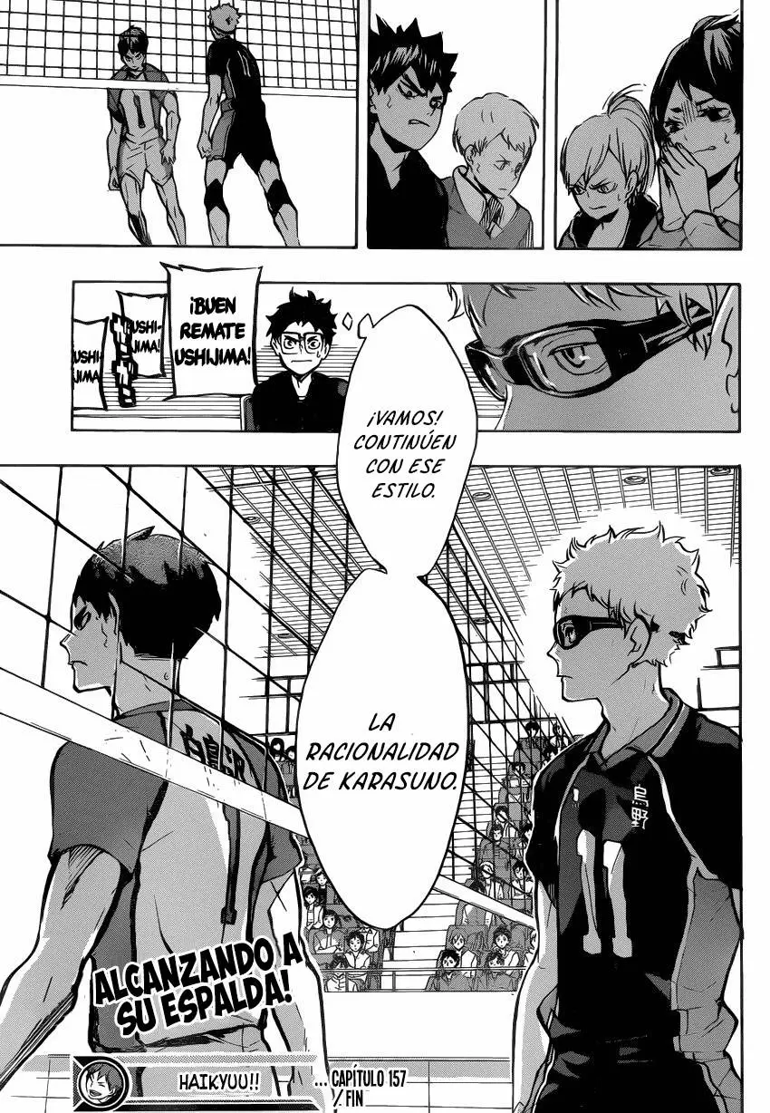 Haikyuu!! capítulo 157 página 18