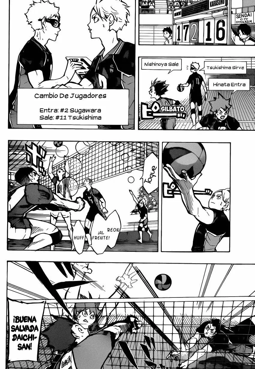 Haikyuu!! capítulo 158 página 8