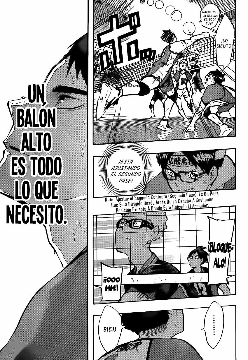 Haikyuu!! capítulo 158 página 17