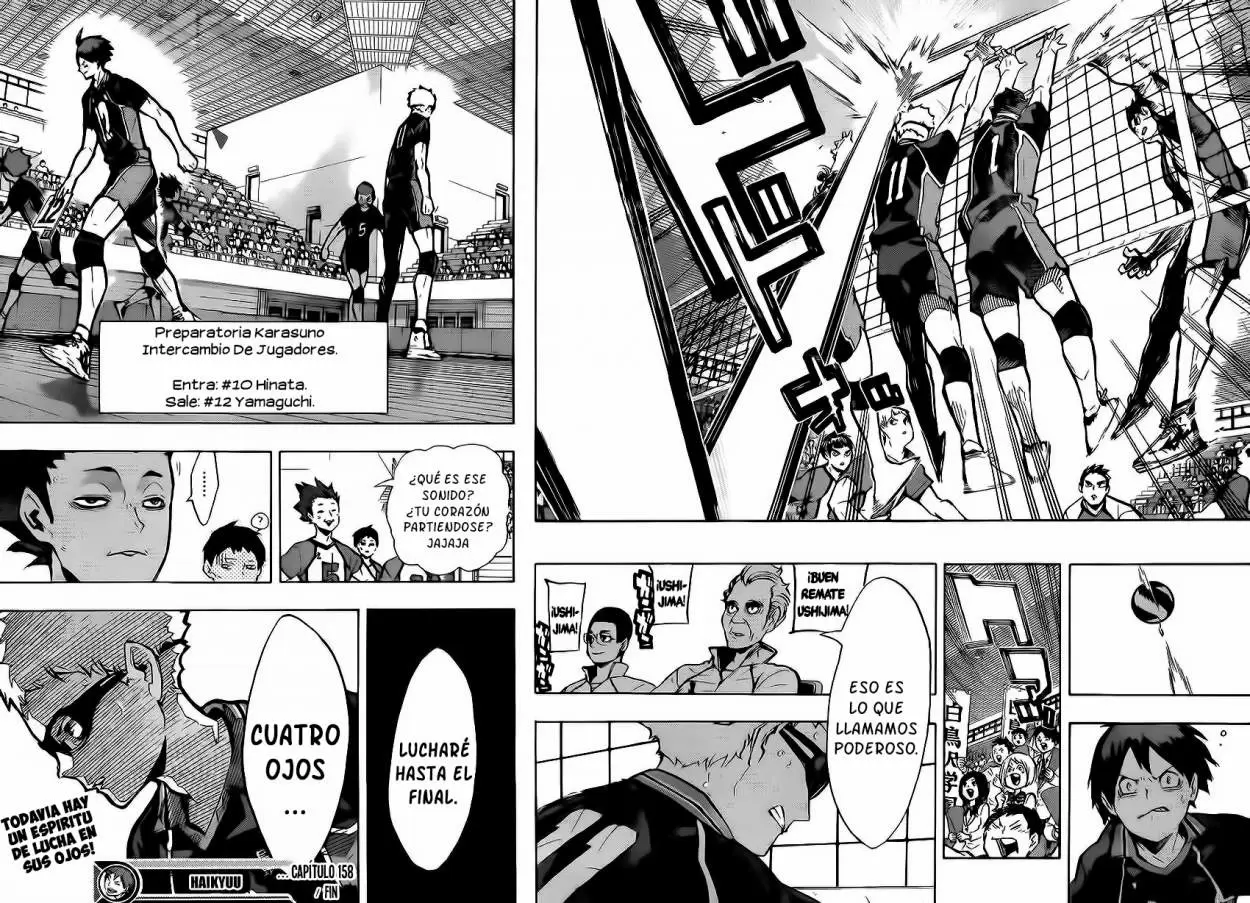 Haikyuu!! capítulo 158 página 18