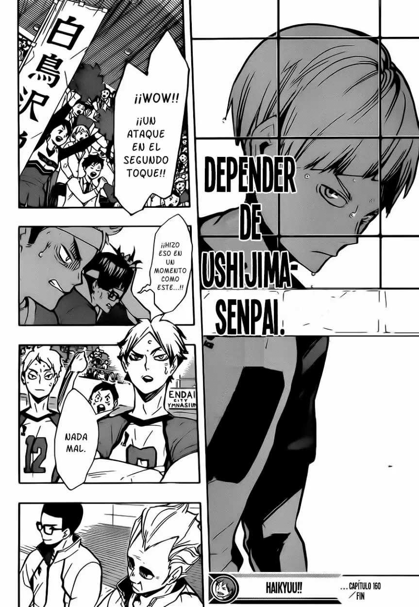 Haikyuu!! - Capítulo 160 - Página 18 - LectorTMOo