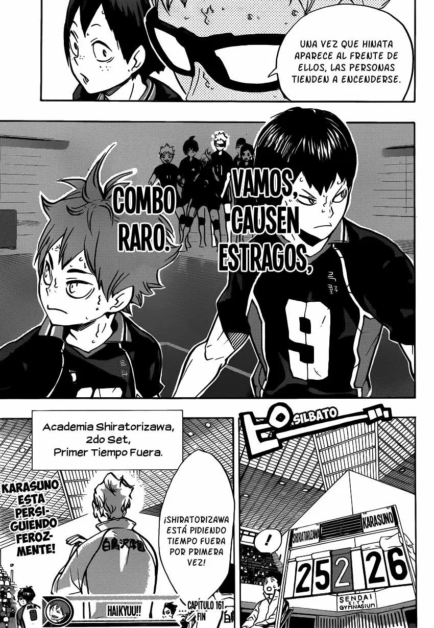 Haikyuu!! - Capítulo 161 - Página 18 - LectorTMOo