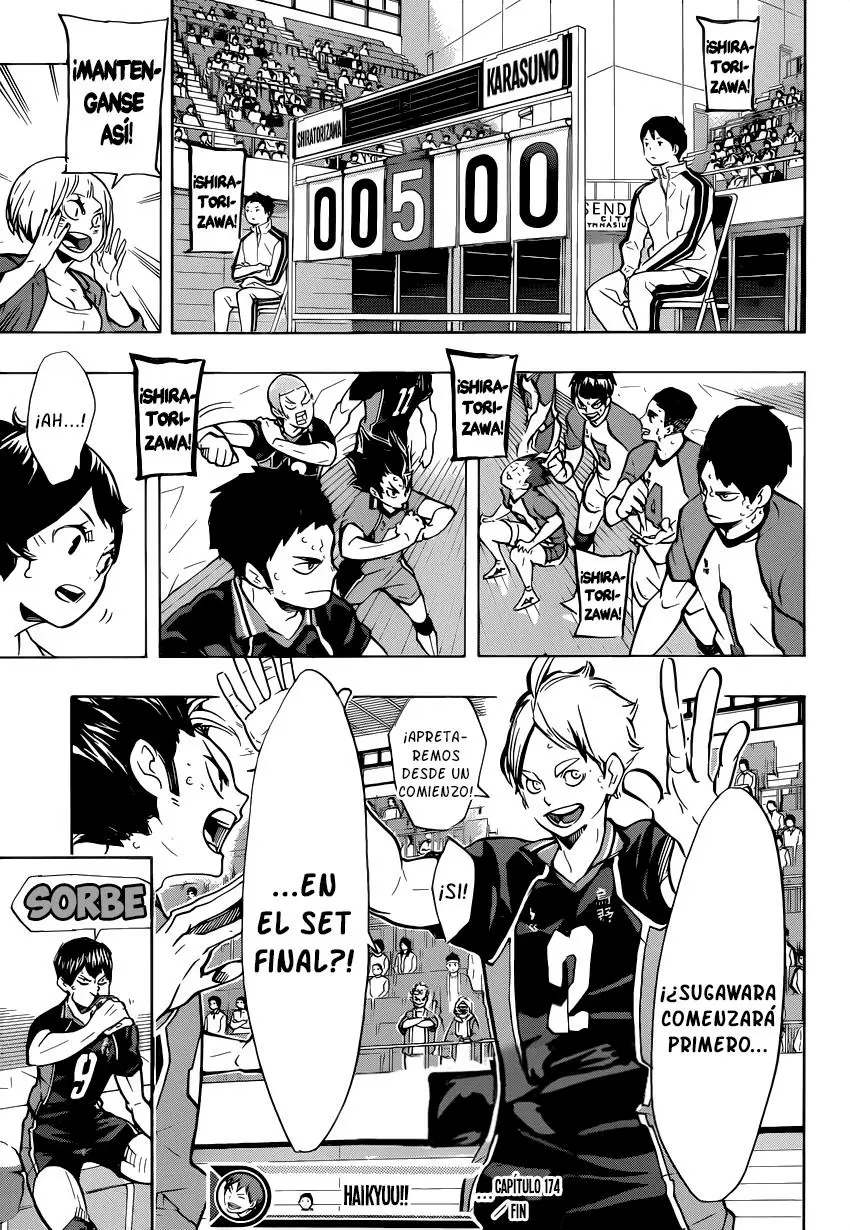 Haikyuu!! - Capítulo 174 - Página 16 - LectorTMOo