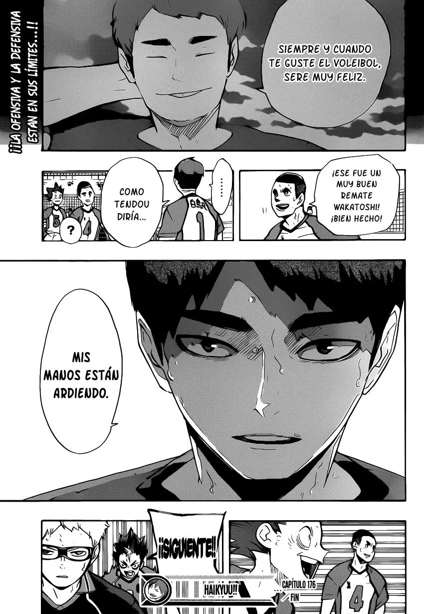 Haikyuu!! - Capítulo 176 - Página 18 - LectorTMOo