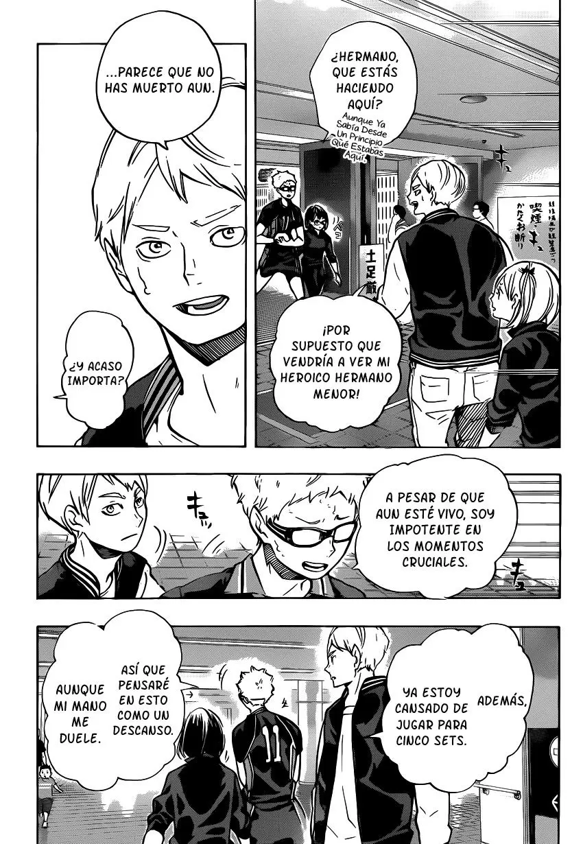 Haikyuu!! - Capítulo 178 - Página 6 - LectorTMOo