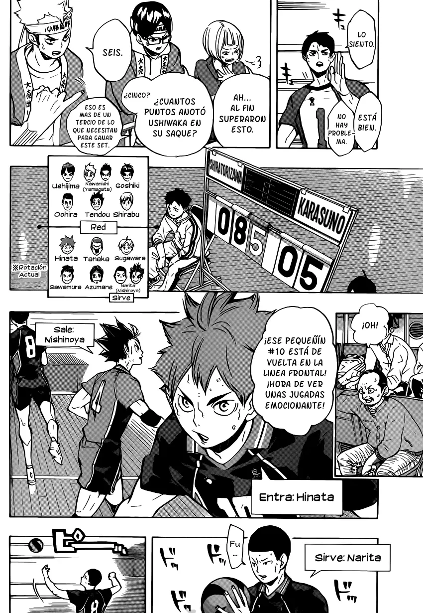Haikyuu!! - Capítulo 179 - Página 6 - LectorTMOo