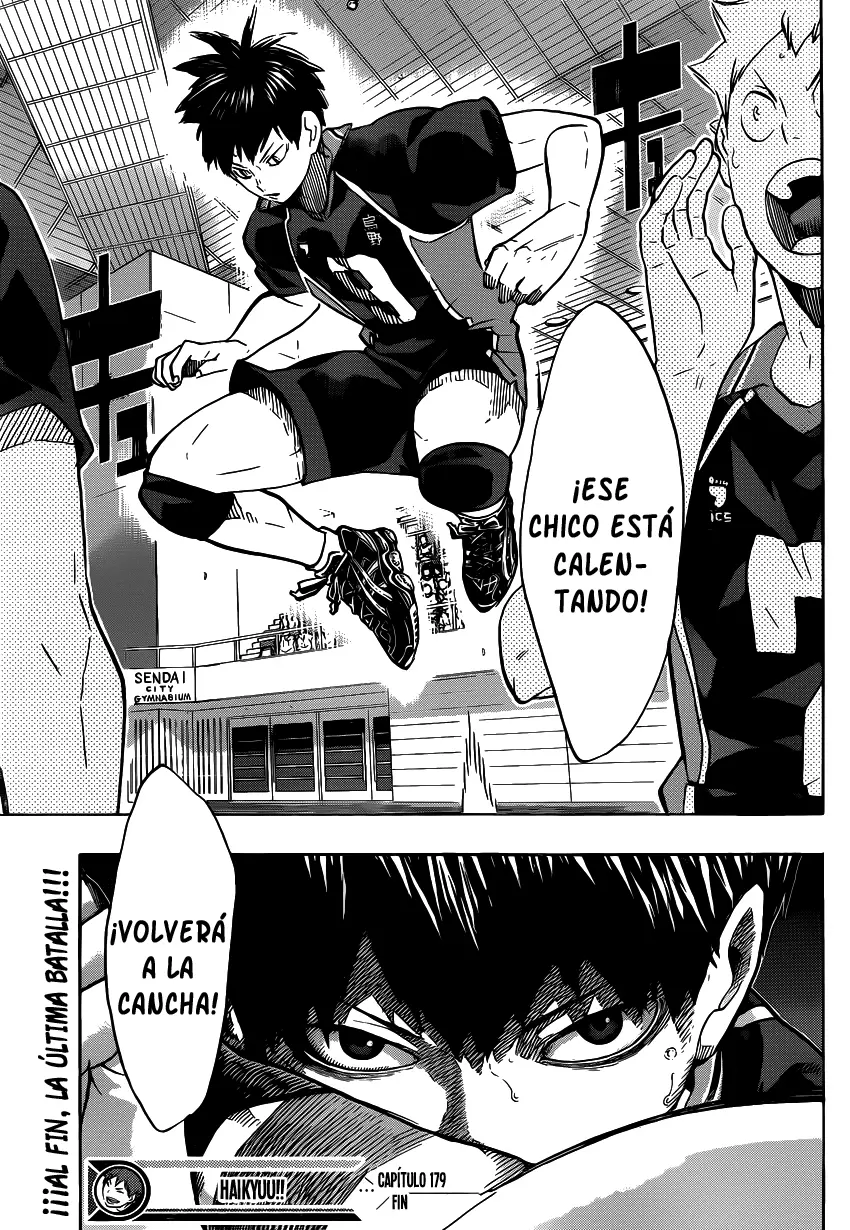 Haikyuu!! - Capítulo 179 - Página 17 - LectorTMOo