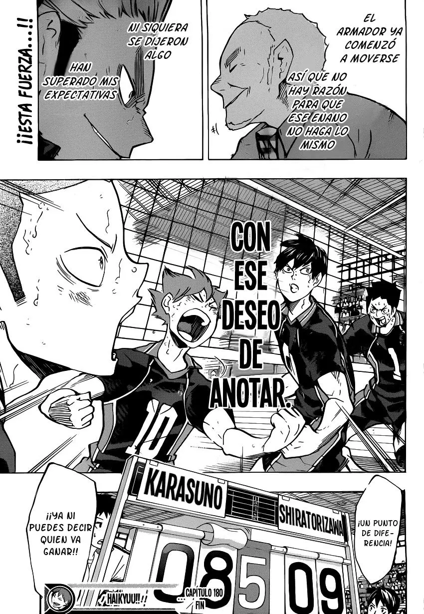 Haikyuu!! - Capítulo 180 - Página 19 - LectorTMOo