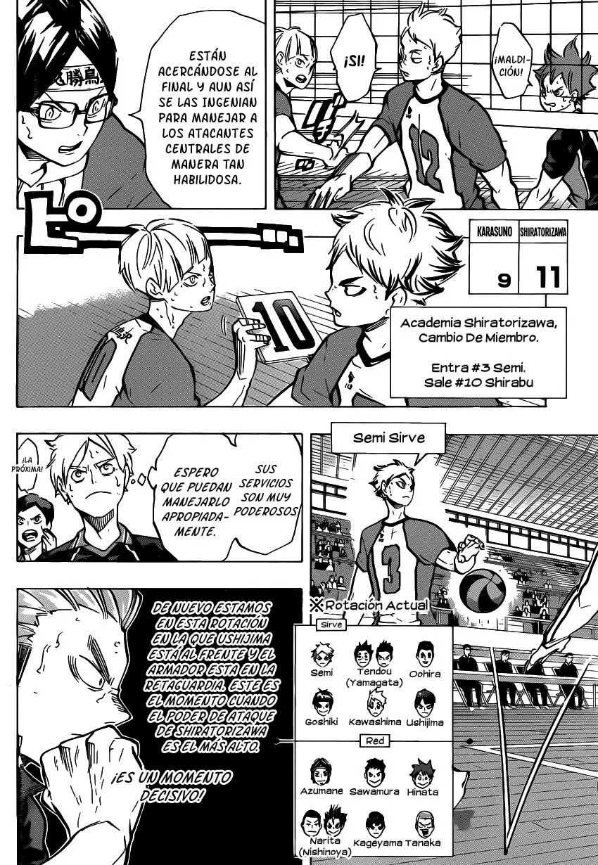 Haikyuu!! - Capítulo 181 - Página 7 - LectorTMOo