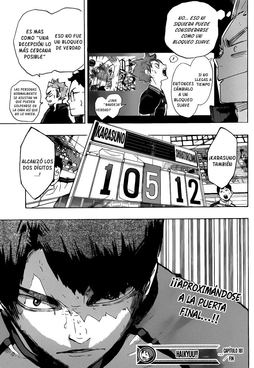 Haikyuu!! - Capítulo 181 - Página 17 - LectorTMOo