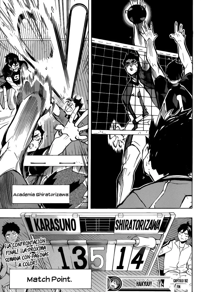 Haikyuu!! - Capítulo 182 - Página 20 - LectorTMOo