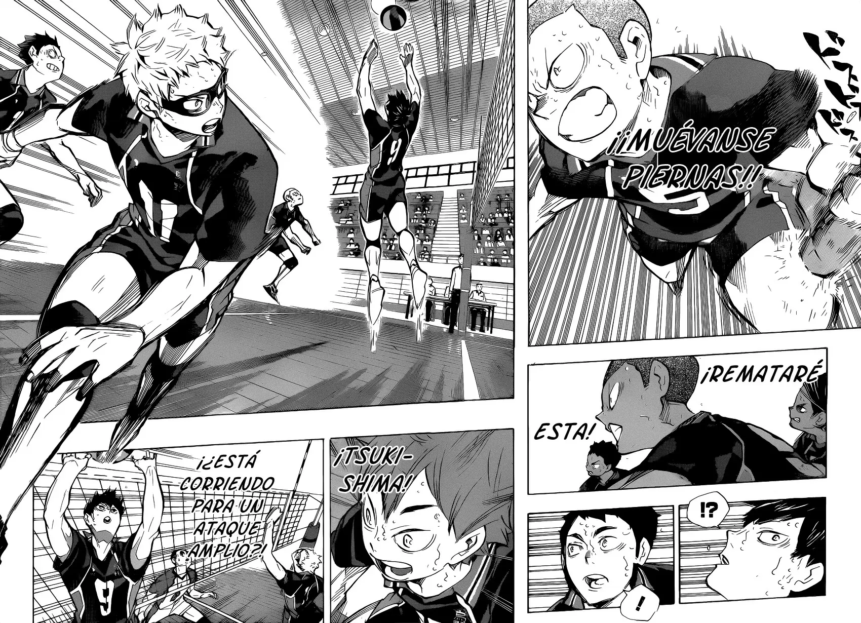 Haikyuu!! capítulo 185 página 9