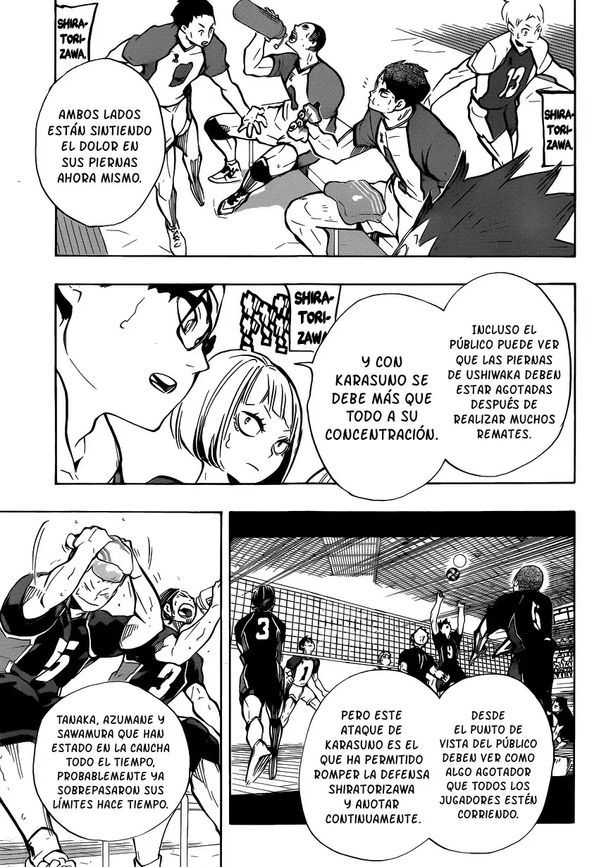 Haikyuu!! capítulo 185 página 14