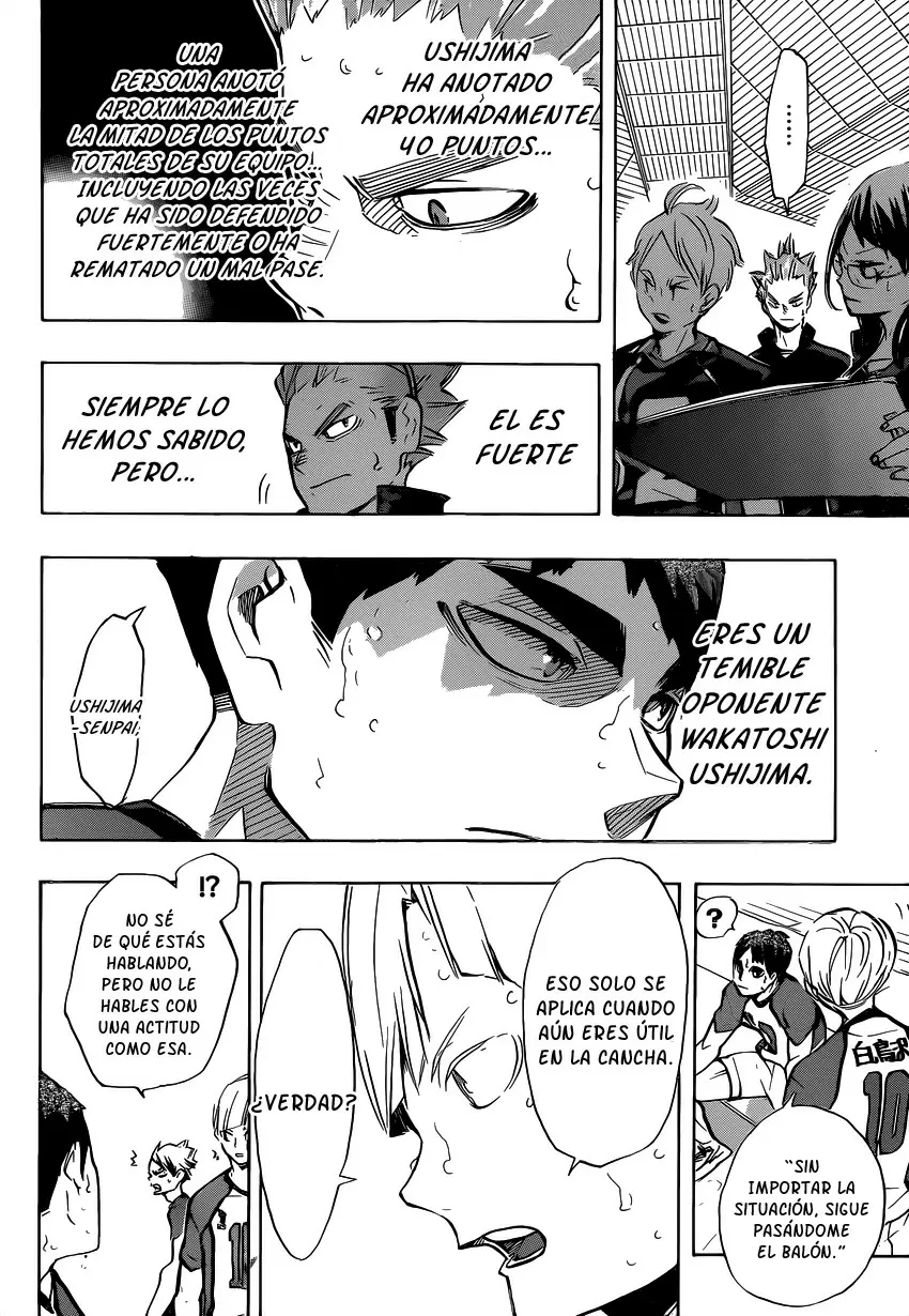 Haikyuu!! capítulo 185 página 15