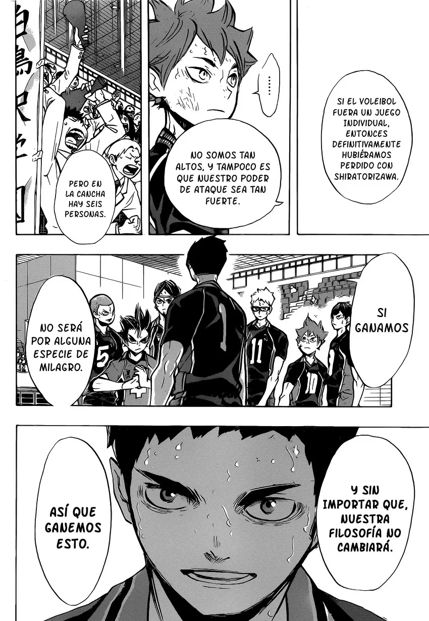 Haikyuu!! capítulo 185 página 17