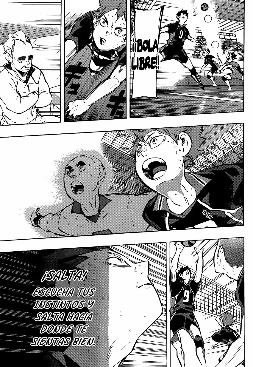 Haikyuu!! capítulo 186 página 15
