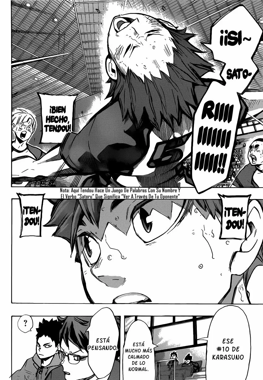 Haikyuu!! capítulo 186 página 17