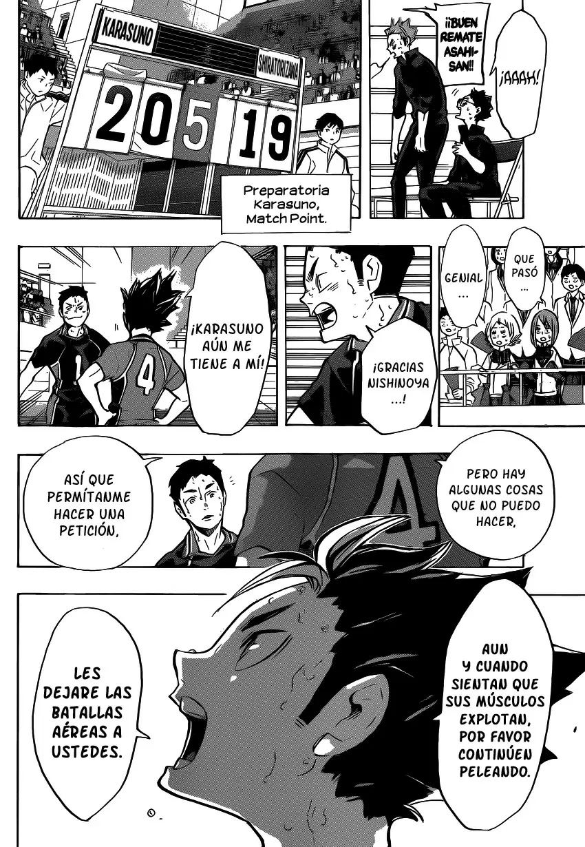Haikyuu!! capítulo 187 página 9