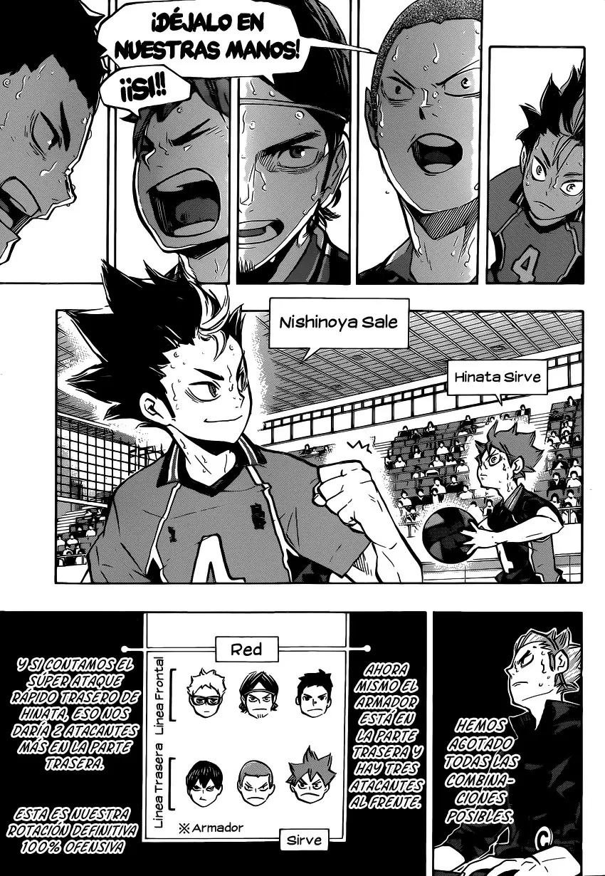 Haikyuu!! capítulo 187 página 10