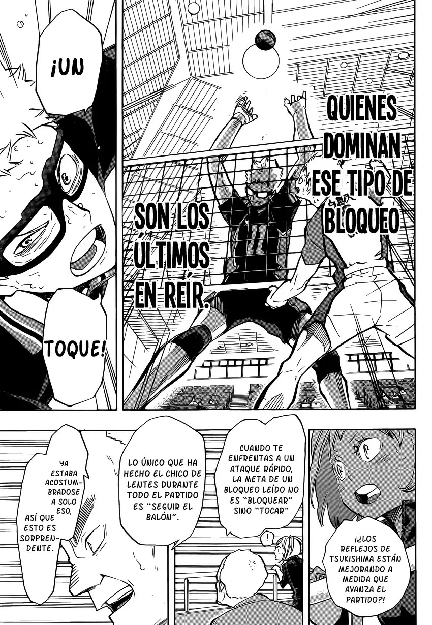 Haikyuu!! capítulo 187 página 16