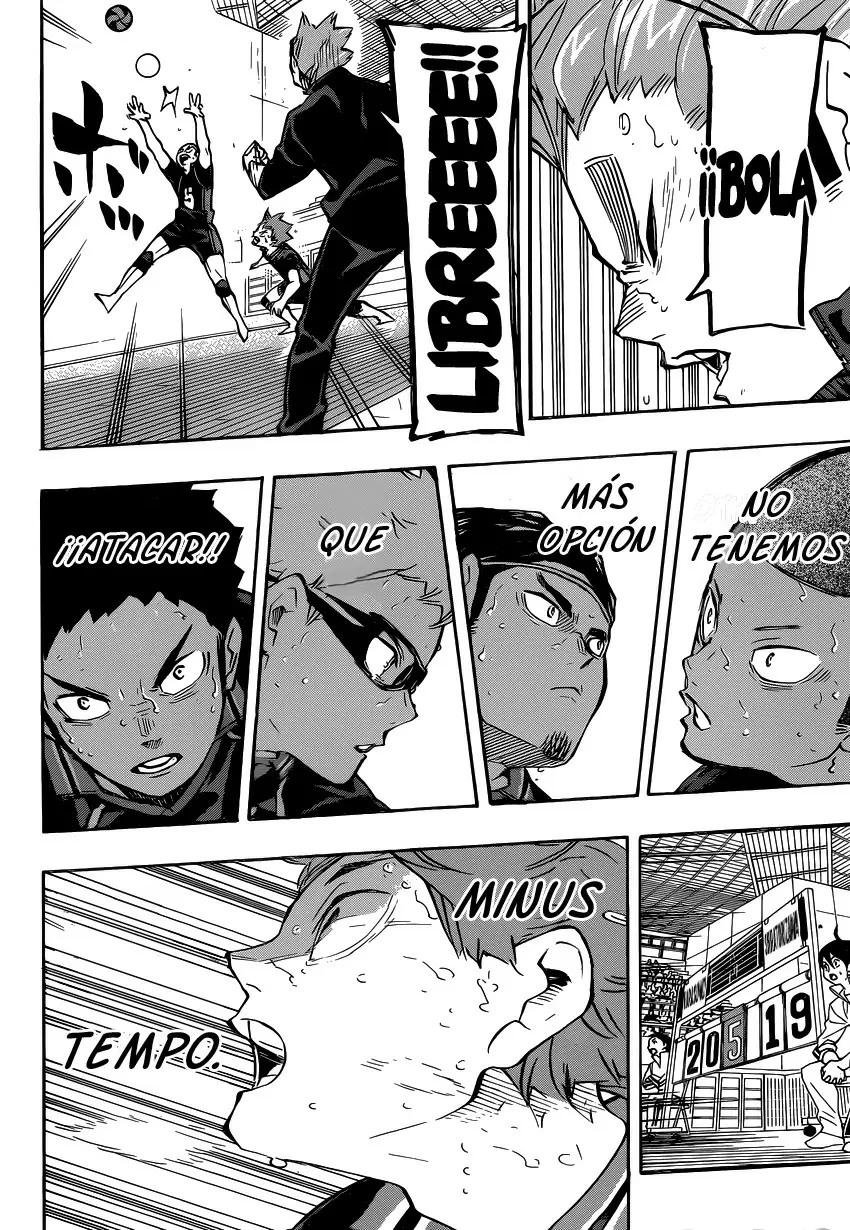 Haikyuu!! capítulo 187 página 17