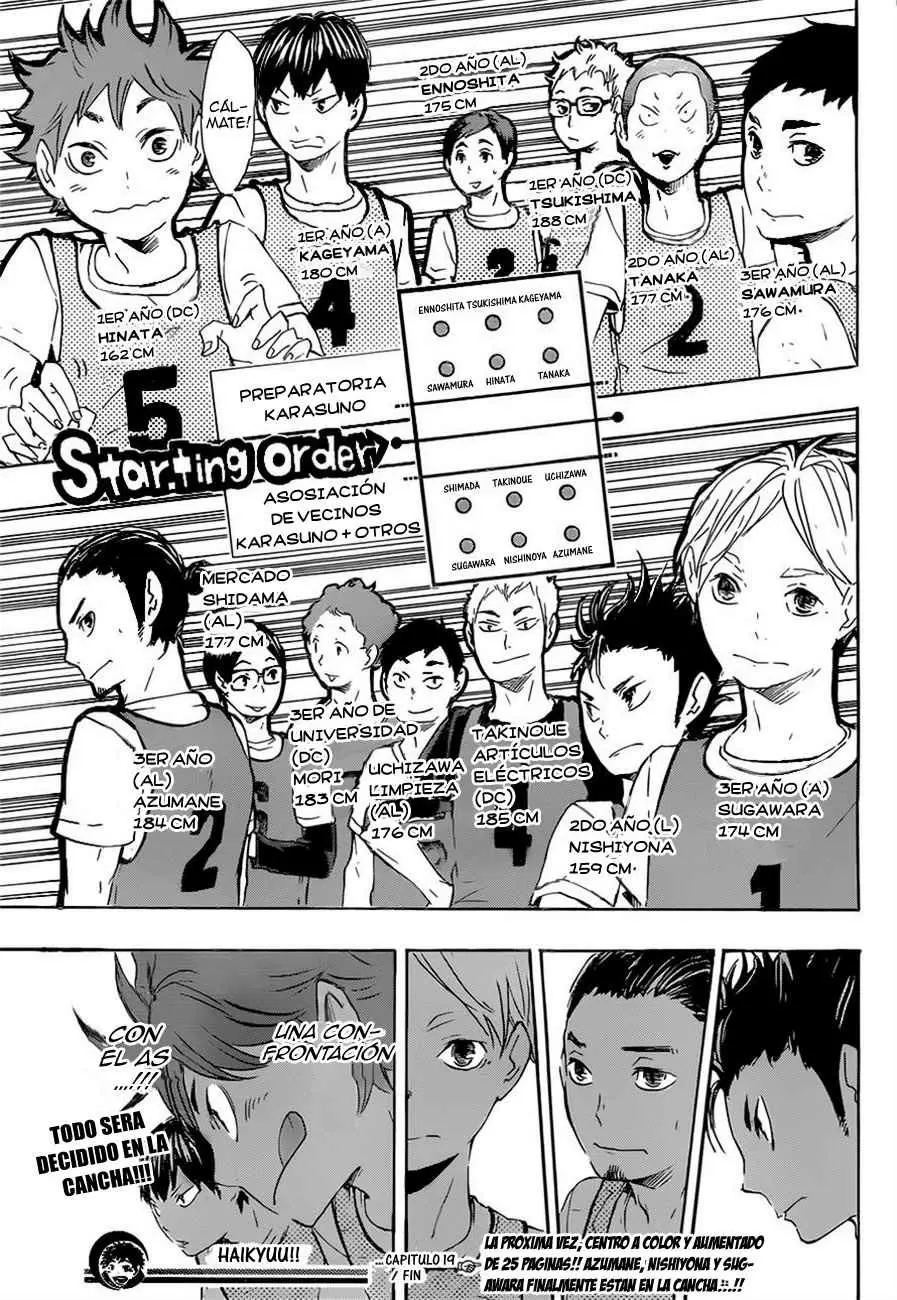 Haikyuu!! - Capítulo 19 - Página 18 - LectorTMOo