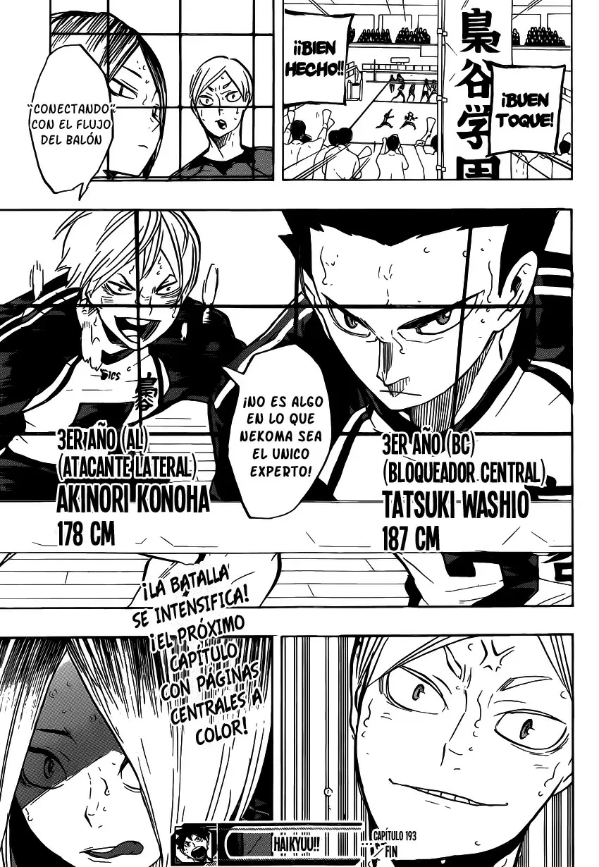 Haikyuu!! - Capítulo 193 - Página 19 - LectorTMOo