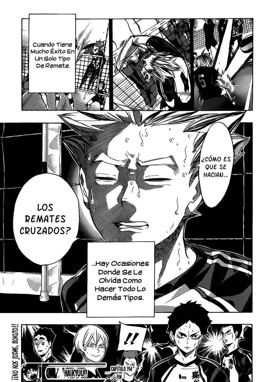 Haikyuu!! - Capítulo 194 - Página 20 - LectorTMOo