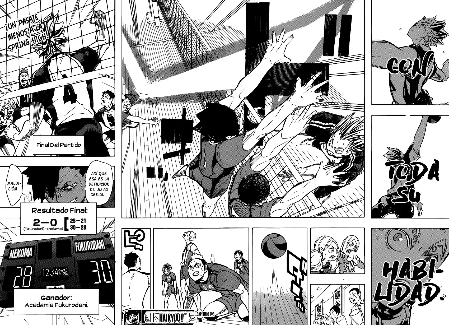 Haikyuu!! - Capítulo 195 - Página 17 - LectorTMOo