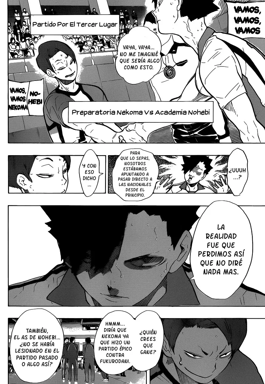 Haikyuu!! - Capítulo 196 - Página 11 - LectorTMOo
