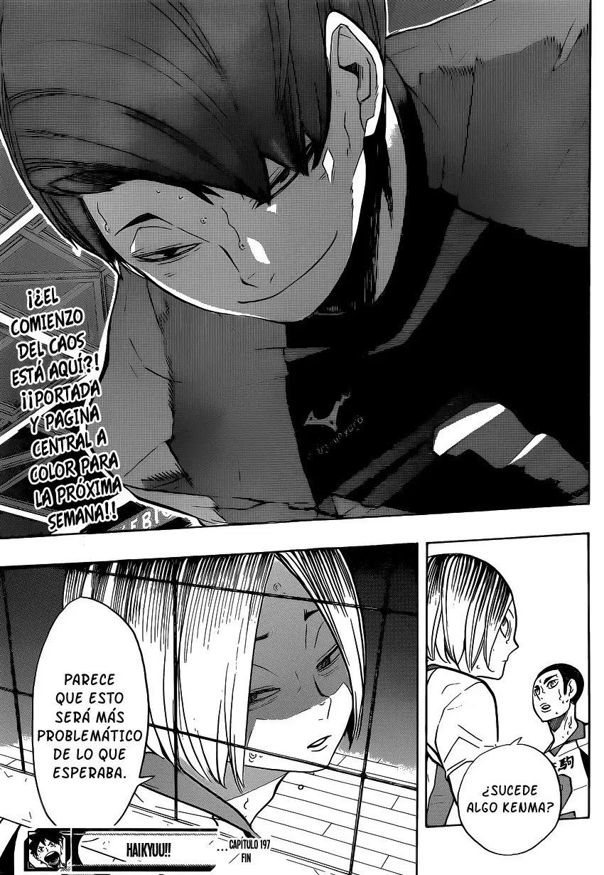 Haikyuu!! capítulo 197 página 19