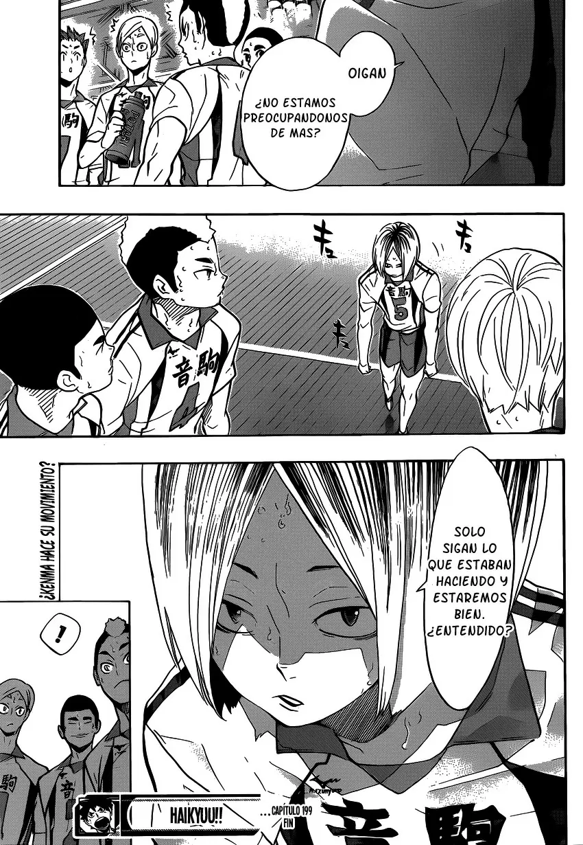 Haikyuu!! - Capítulo 199 - Página 20 - LectorTMOo