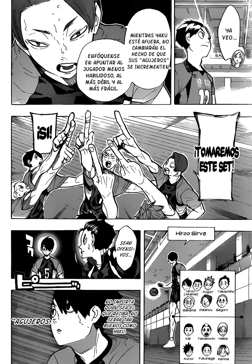 Haikyuu!! capítulo 200 página 13